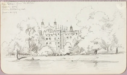 Eton College fra floden