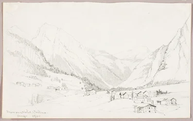 Fra vores hotel i Cortina