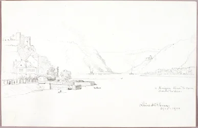 Rhinen ved St. Goar