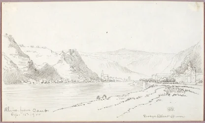 Rhinen, fra Caub
