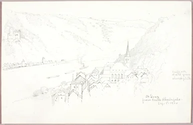 Goar fra slottet Rheinfels