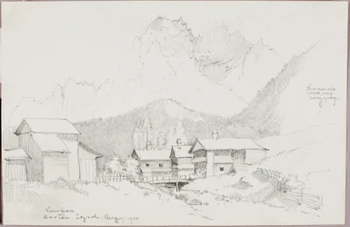 Udsigt fra Sextan, Tyrol