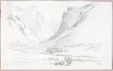 Udsigt fra Toblach, Tyrol