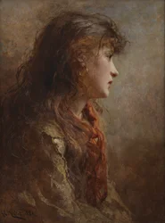 En sigøjnerpige, 1880