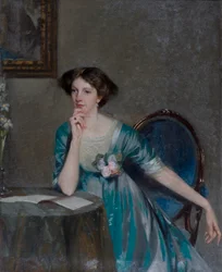 Portræt af Lady Margaret Sackville, ca. 1910