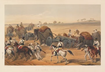?Belejringstogets fremrykning?, 1857