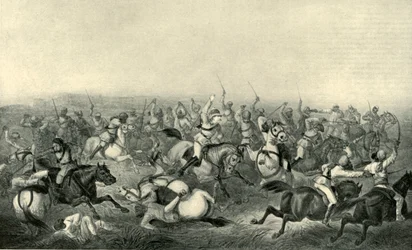 Anklager for Hodsons Horse ved Rhotuck, 1857, 1901.