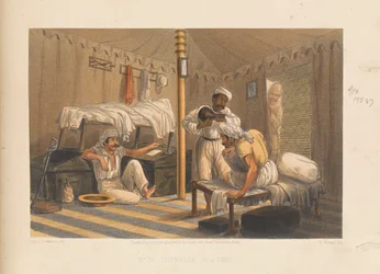 ?Teltets indre?, 1857