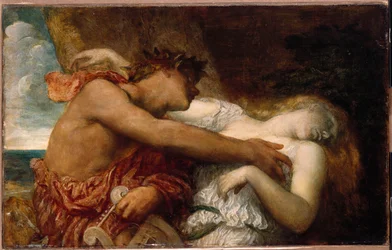 Orfeus og Eurydike, ca. 1870