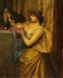 Portræt af Mary Anderson,