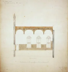 New College Oxford: Design til New Hall Roof