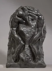 Broderlig kærlighed, modelleret 1886-87 (bronze)