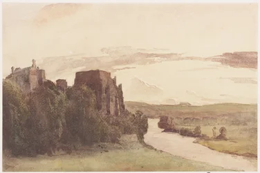 Cockermouth Castle (påklistret på tavle)