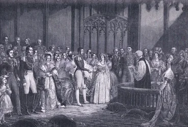 Ægteskab med dronning Victoria AD 1840