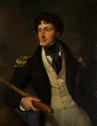 Portræt af Captain the Hon. Charles Bridgeman (1791-1860), ca. 1810-50 (olie på lærred)