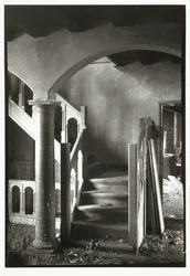 Hallen i Inter Quercus-huset i Aerdenhout, under opførelse