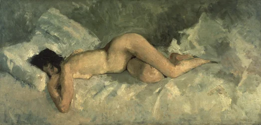 Liggende nøgen, ca 1887