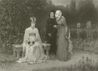 Dronning Isabella og hendes damer