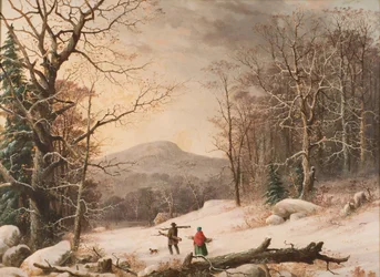 Indsamling af brænde, 1859