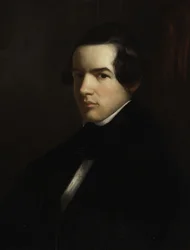 Selvportræt som ung mand, 1830-39 (olie på træ)