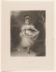 Portret af Louisa Georgina Augusta Anne Murray Miss Murray (titel på objekt)