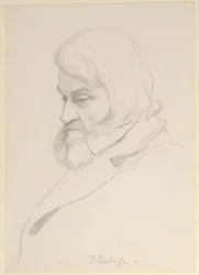 Portræt af Thomas Carlyle, ca. 1875