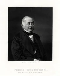 Prins Gorchakov, russisk diplomat, 1800-tallet