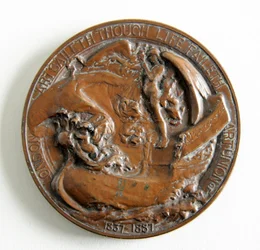 Medalje til minde om dronning Victorias guldjubilæum