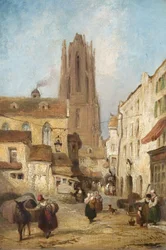 Gadescene i Frankfurt, Tyskland