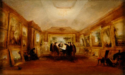 Turners krop liggende i staten, 29. december 1851, efter 1851