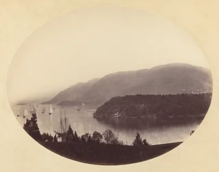 Fra Trophy Point, West Point, Hudson River, ca. 1867-1868.