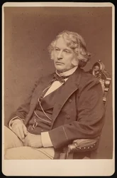 Portræt af Charles Sumner 1811-1874, før 1874.
