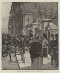 Sygdom hos prins George af Wales, ringer i Marlborough House