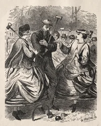 Vores kroketfest, 1864.