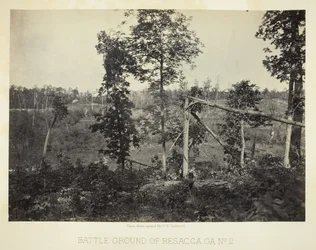 Battle Ground of Resacca, GA, nr. 2, 1866.