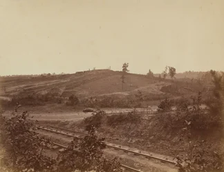 Slagmarken i Atlanta, 1864 (foto)