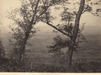 Orchard Knob fra Mission Ridge,1864-1866 (foto)
