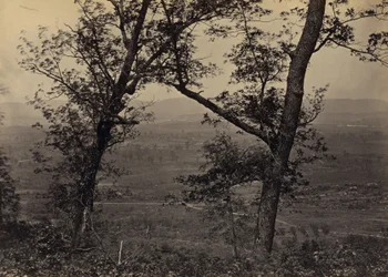 Orchard Knob set fra Mission Ridge