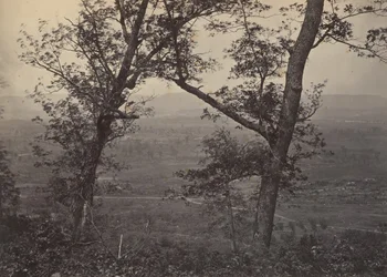 Orchard Knob fra Mission Ridge, 1860