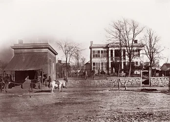 Provost Marshals hovedkvarter, Chattanooga, ca. 1864.