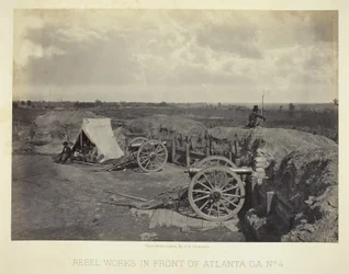 Rebel Works in Front of Atlanta, GA, nr. 4