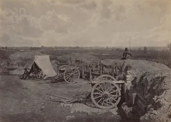 Rebel arbejder foran Atlanta, GA, nr. 4, 1864.