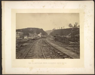 Allatoona-passet set mod nord, Georgia