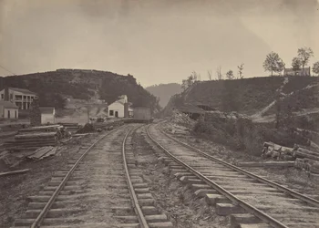Allatoona Pass Looking North, Georgia, 1860