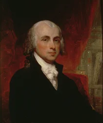 Portræt af James Madison (1751-1836)