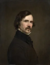 Selvportræt, 1852.