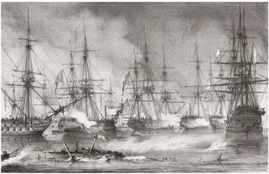 Søslaget ved Navarino den 20. oktober 1827, 1828