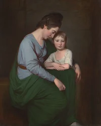 Anne Wilson og hendes datter, Sybill
