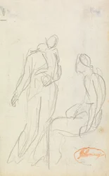Studie i figurkomposition 2