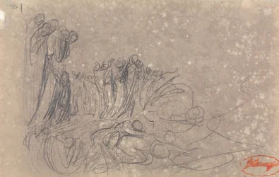 Figurgruppe, muligvis helvede